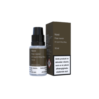 Færdig blandet Nord Polar Mentol 10 ml 50/50 20mg