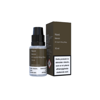 Færdig blandet Nord Mentol 10 ml 50/50 20mg